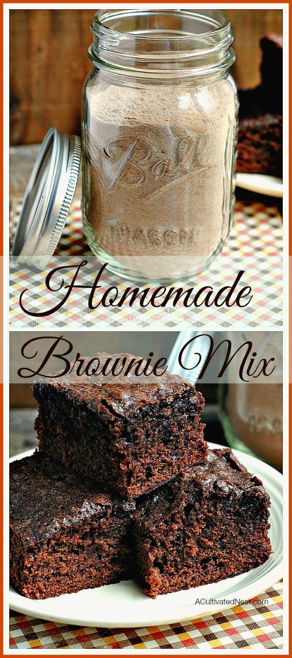 Nesting Skills - Homemade Brownie Mix