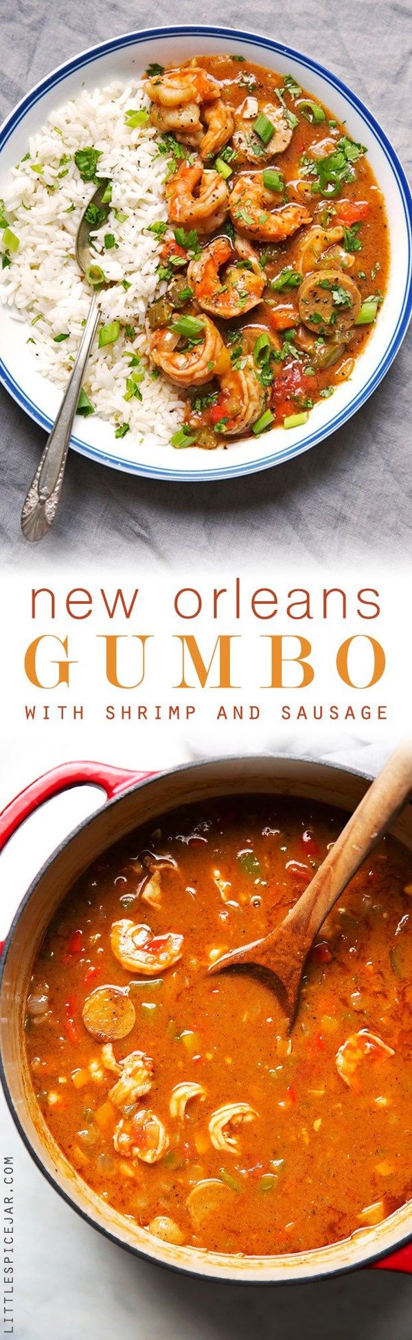 New Orleans Gumbo with Shrimp and Sausage