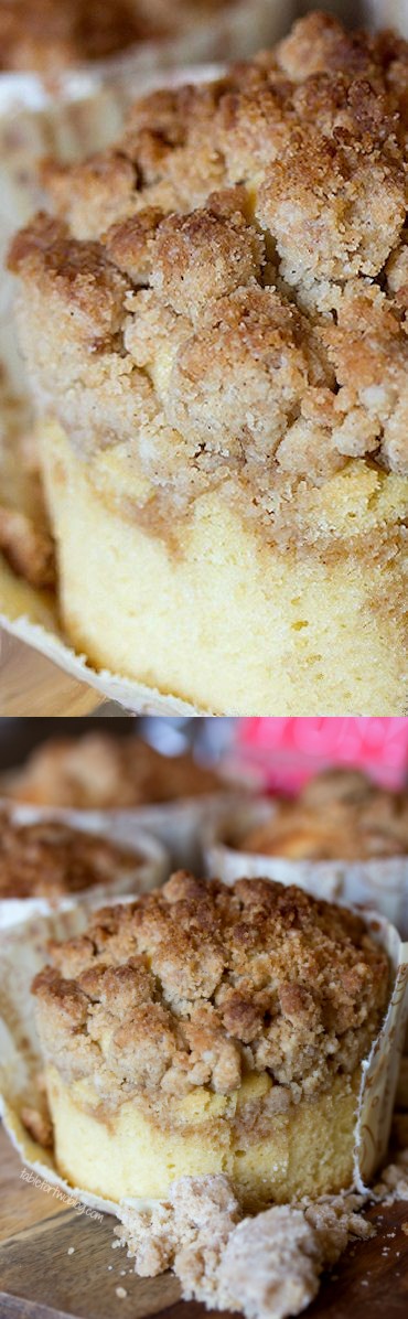 New York-Style Coffee Cake Crumb Muffins