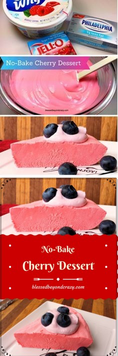 No-Bake Cherry Dessert