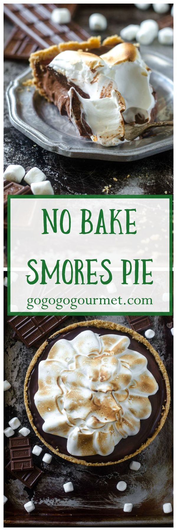 No Bake Smores Pie