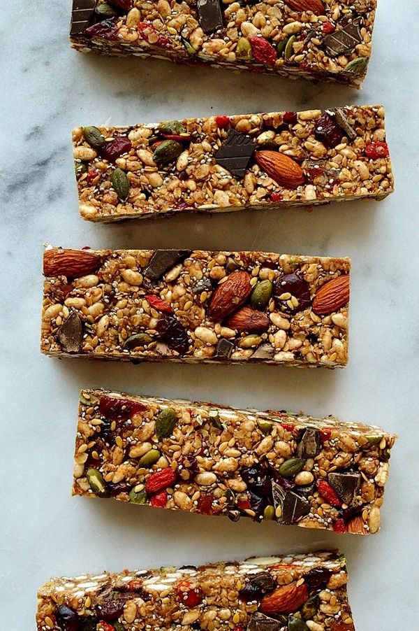 No-Bake Superfood Granola Bars