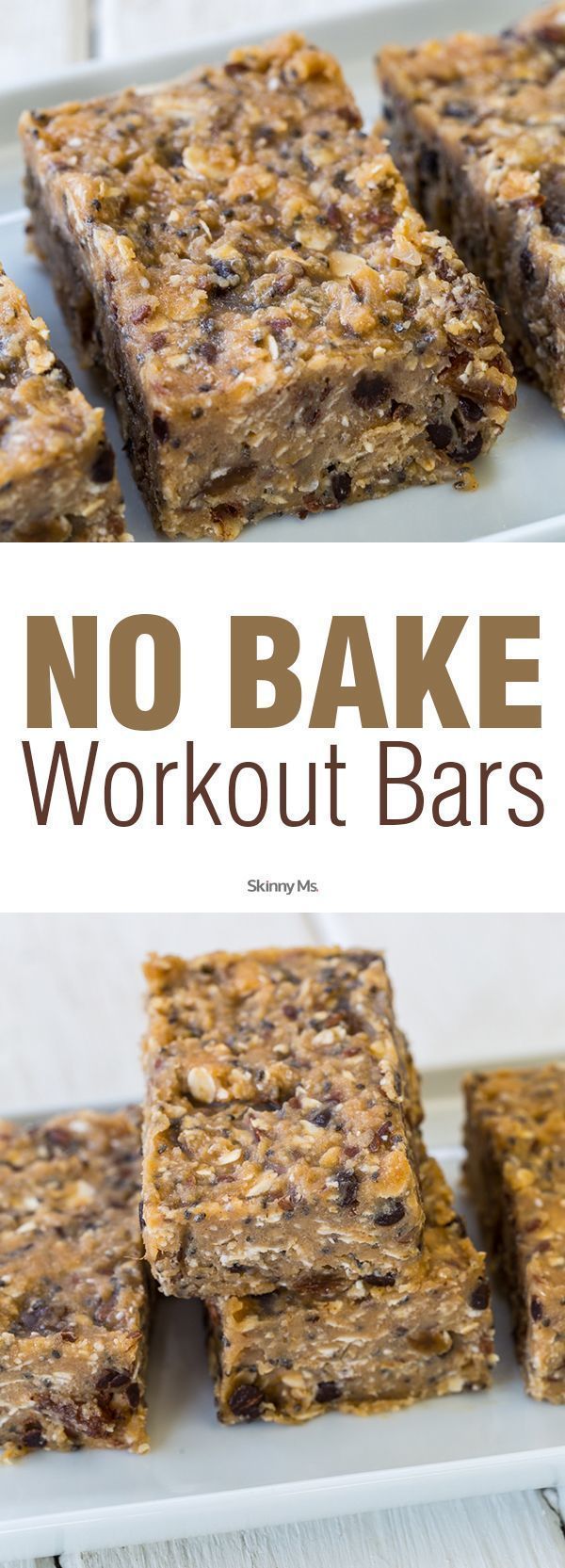No-Bake Workout Bars