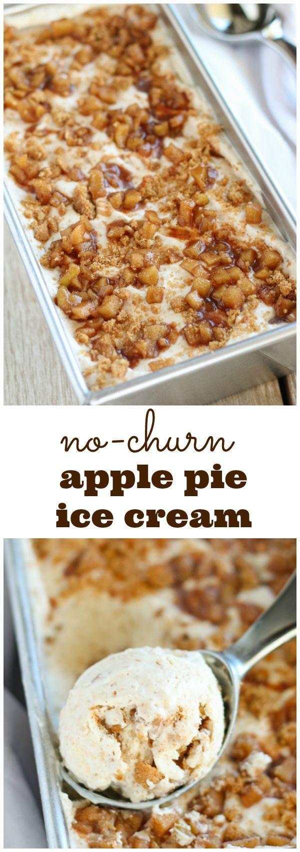 No-Churn Apple Pie Ice Cream