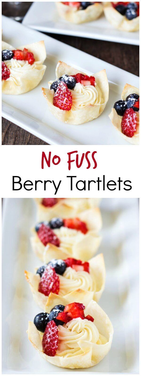 No Fuss Berry Tartlets