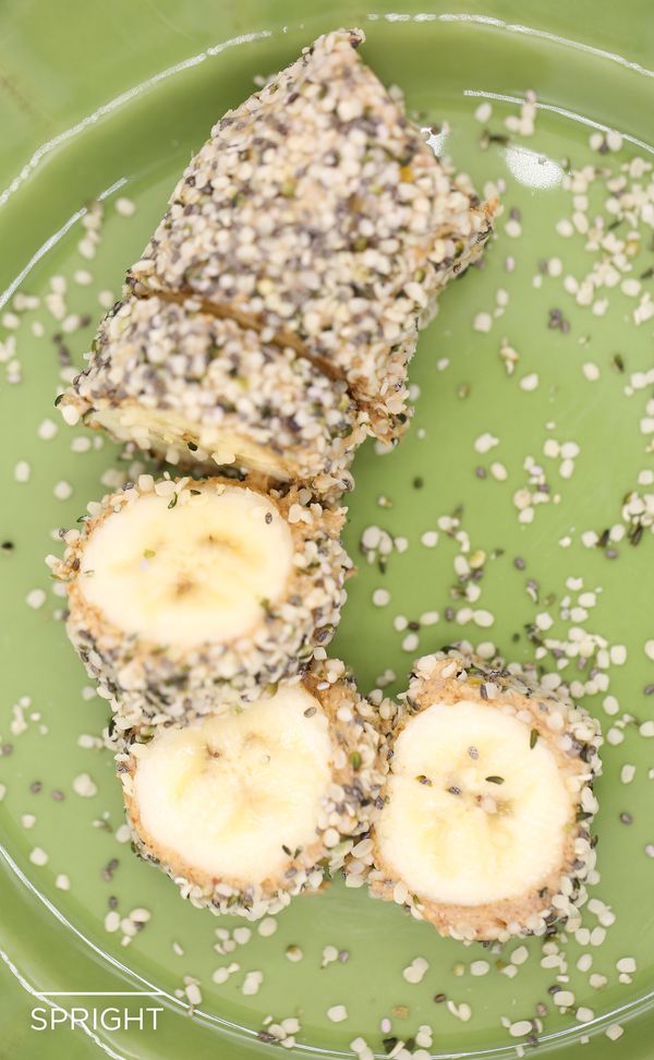 Nut Butter Banana Sushi