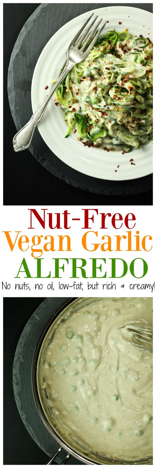 Nut-Free Vegan Garlic Alfredo Sauce