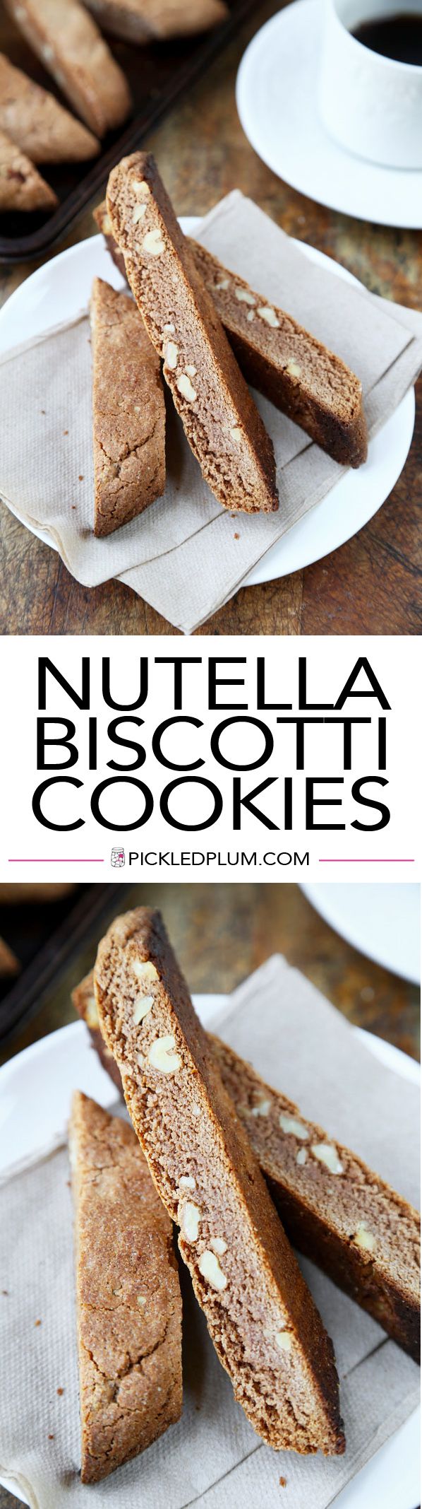 Nutella Biscotti Cookies