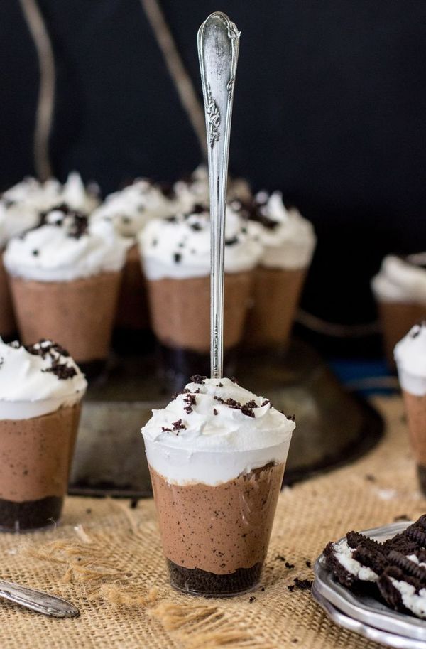 Nutella Crunch Dessert Shooters