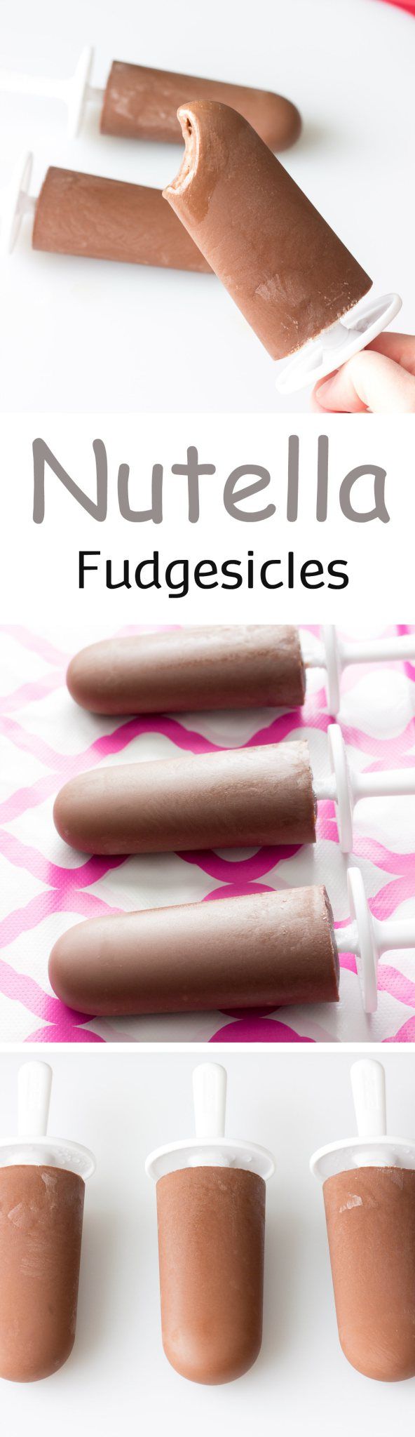 Nutella Fudgesicles (Fudge Popsicles