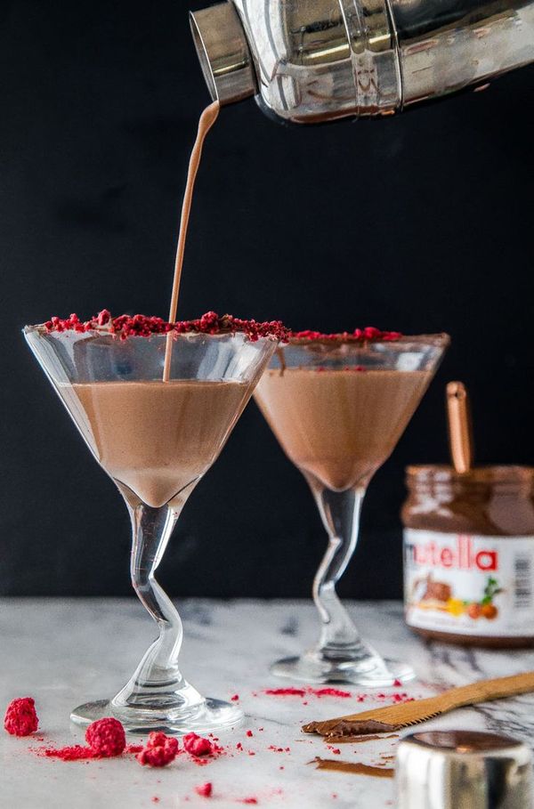 Nutella Raspberry Martini