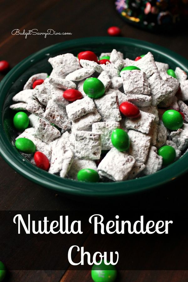 Nutella Reindeer Chow