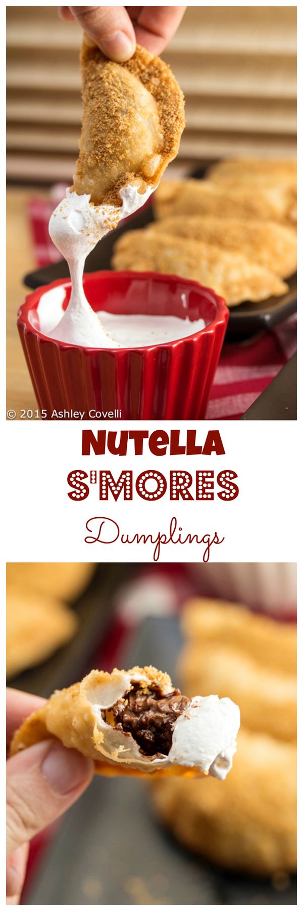 Nutella S'mores Dumplings