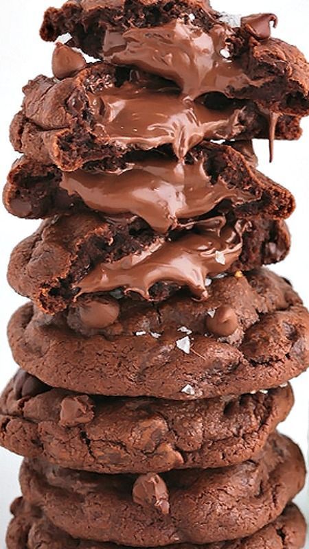 Nutella Therapy Cookies