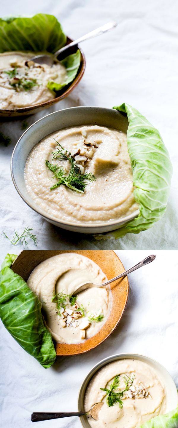 Nutty Cabbage Fennel Soup + Collagen Superboost