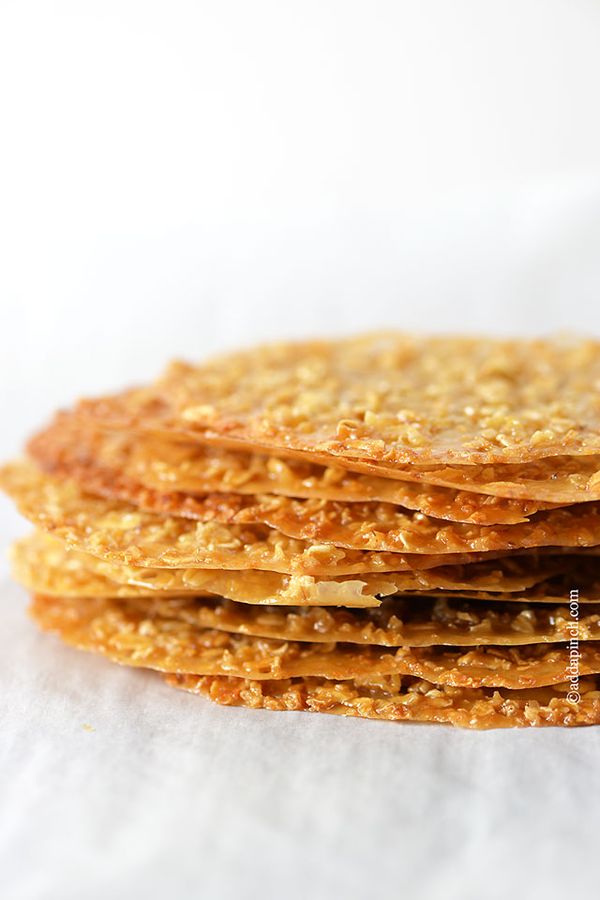 Oatmeal Lace Cookies