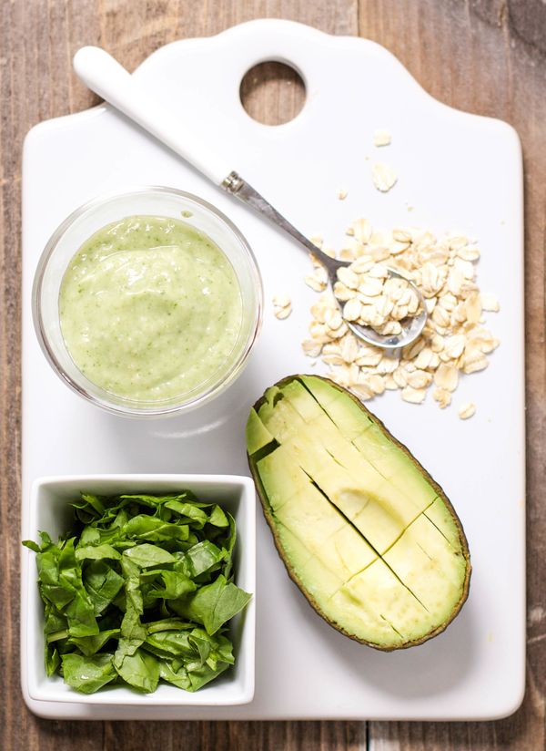 Oats + Avocado + Spinach