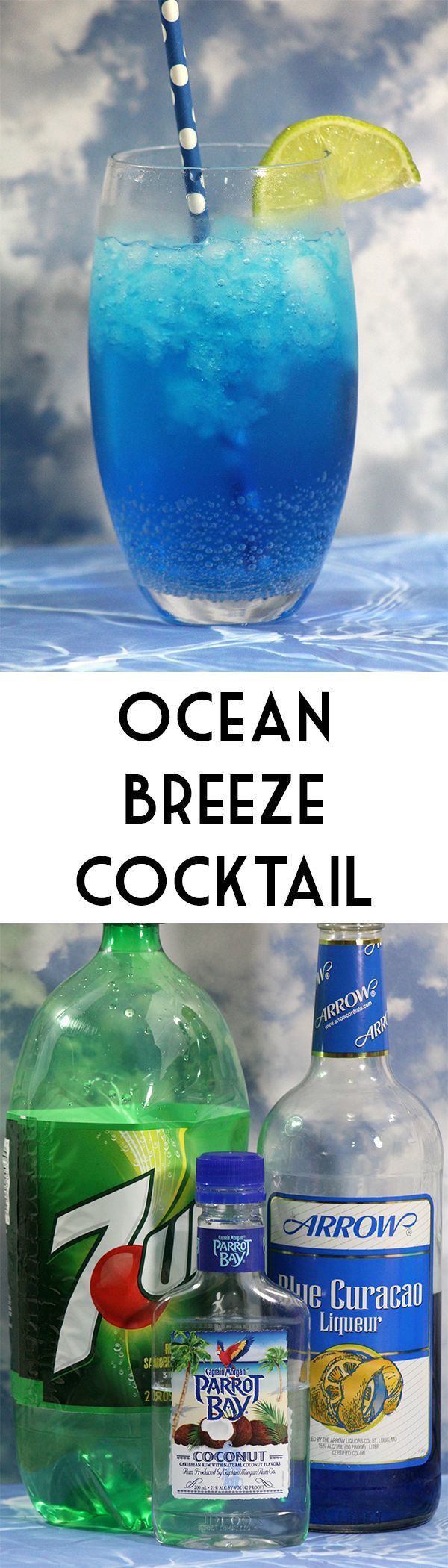 Ocean Breeze Cocktail