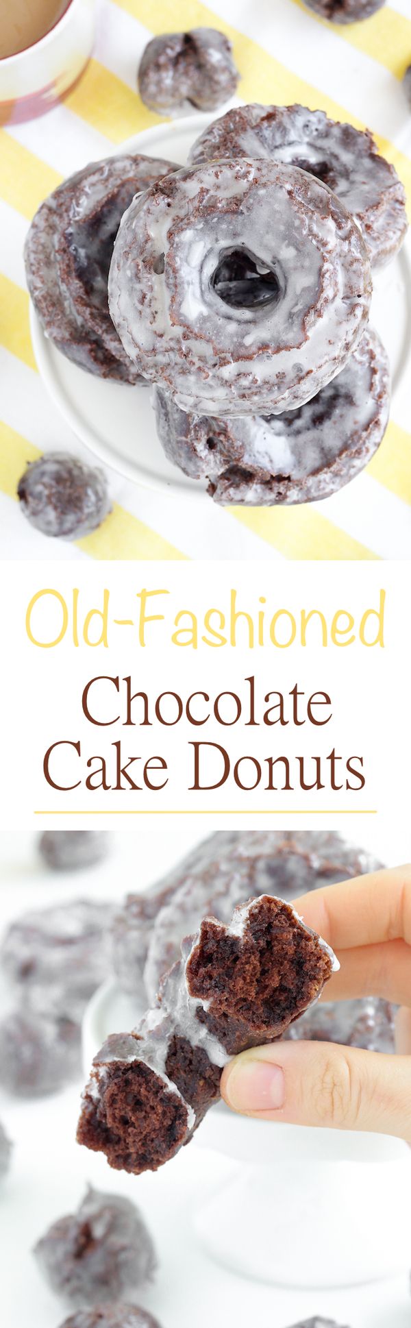 Old Fashioned Chocolate Cake Donuts
