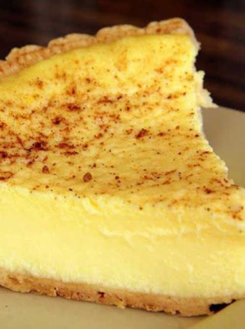 Old Fashioned Custard Pie