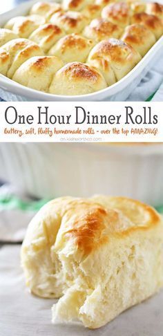 One Hour Dinner Rolls