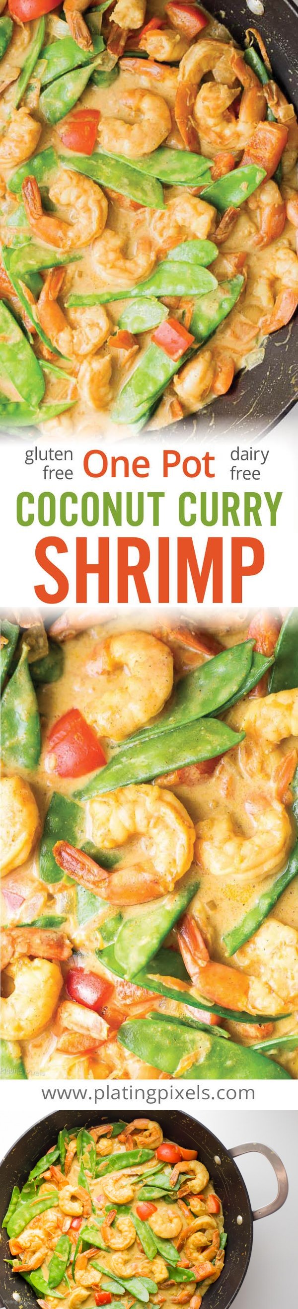 One Pot Coconut Curry Shrimp