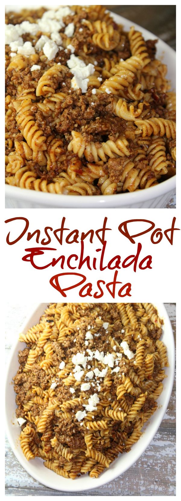 One Pot Enchilada Pasta