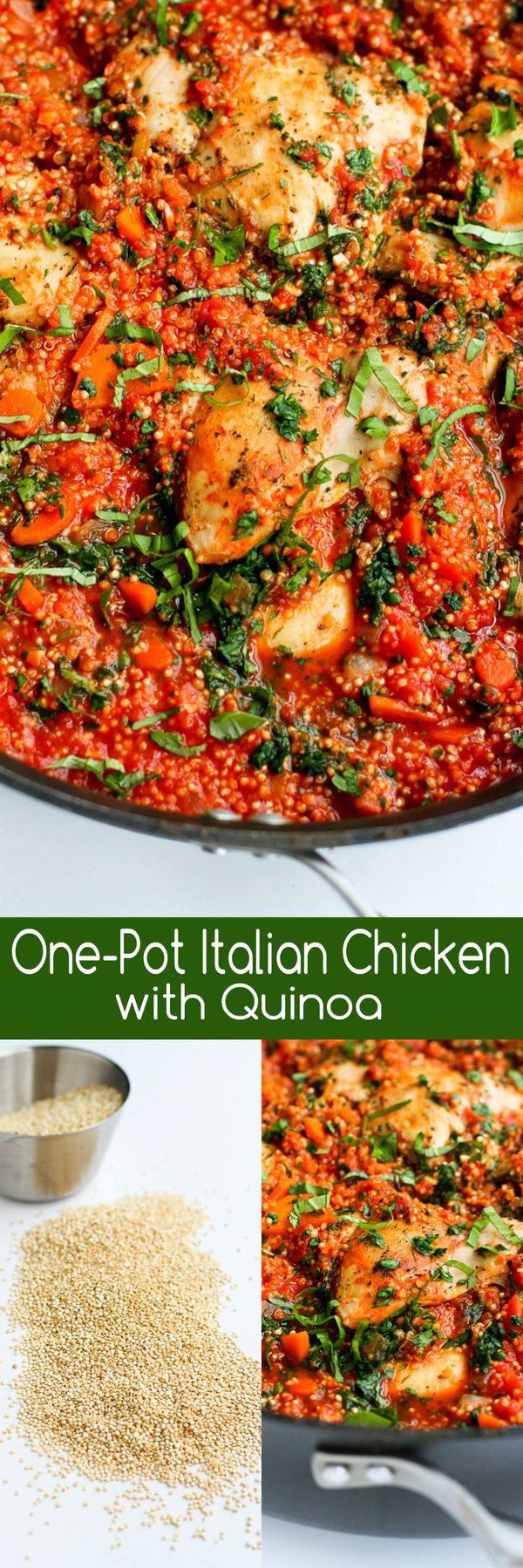 One-Pot Italian Chicken & Quinoa