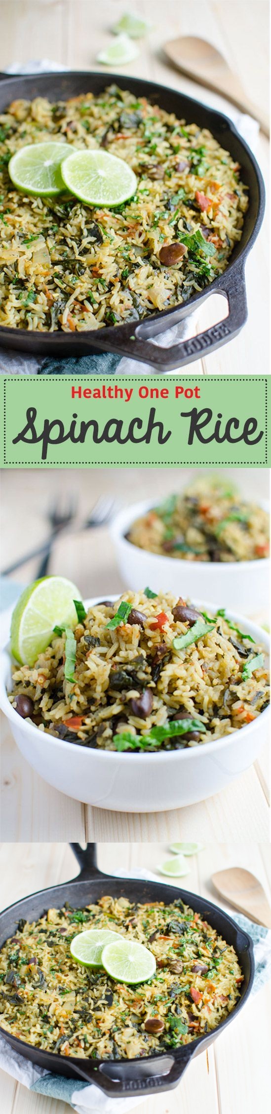 One Pot Spinach Rice