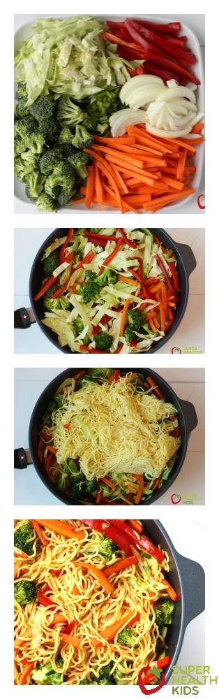 One Pot Veggie Yakisoba