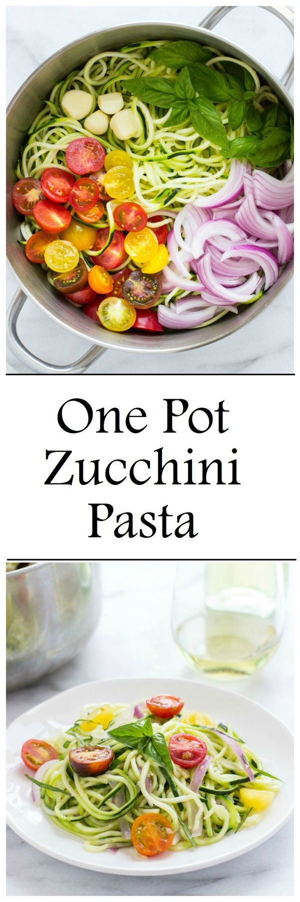 One Pot Zucchini Pasta