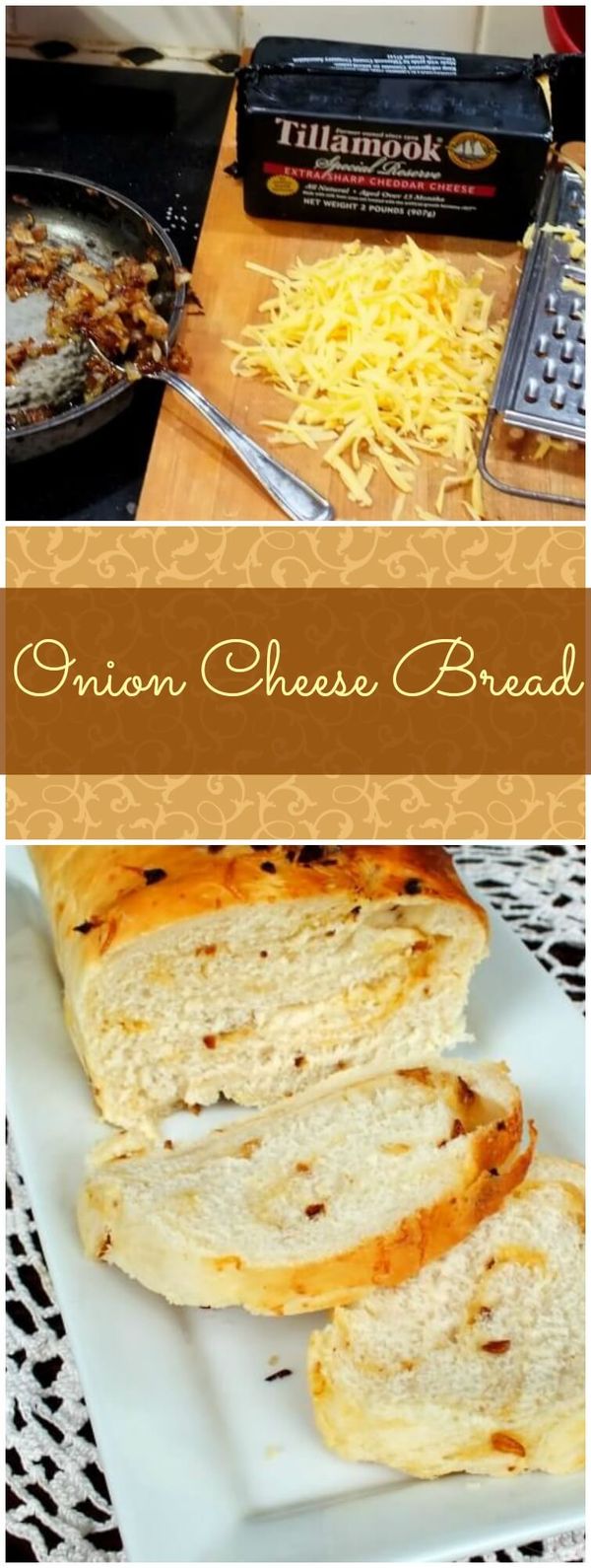 Onion Cheese Yeast Bread