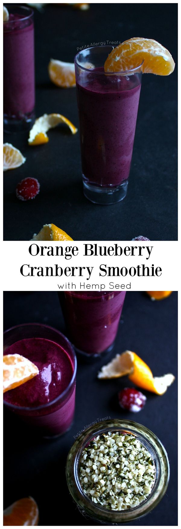 Orange Blueberry Cranberry Smoothie