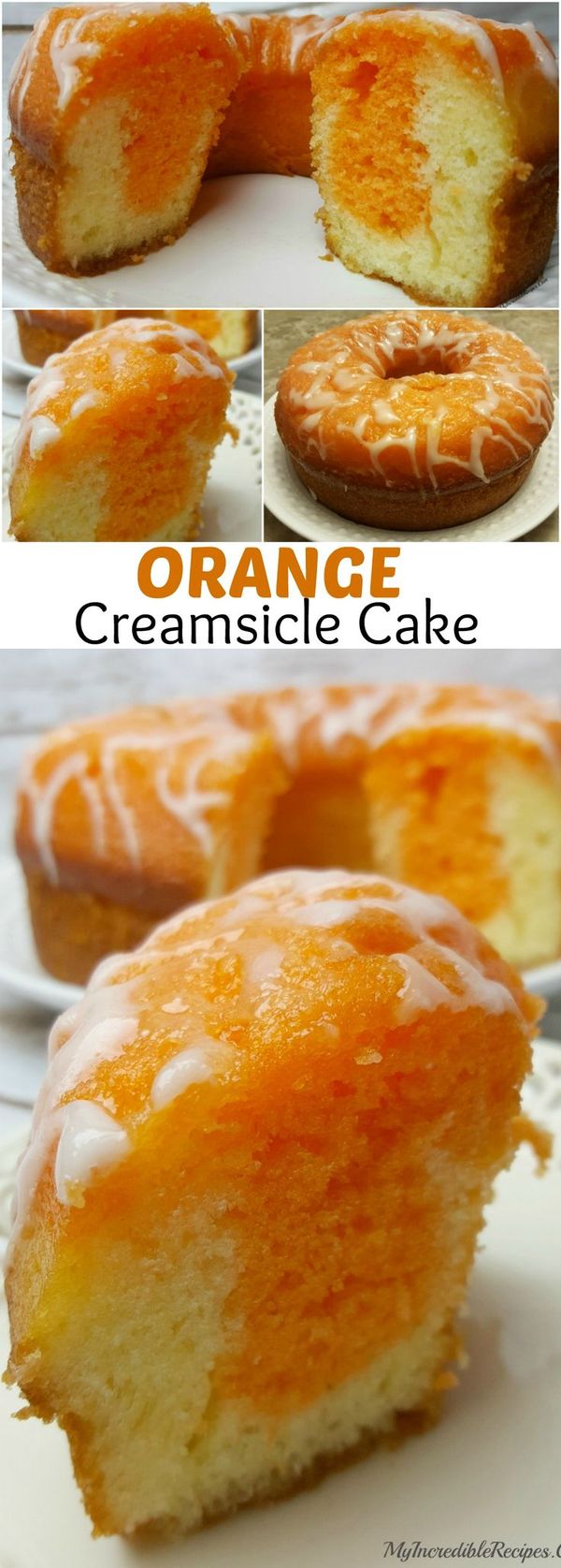 Orange Creamsicle Cake