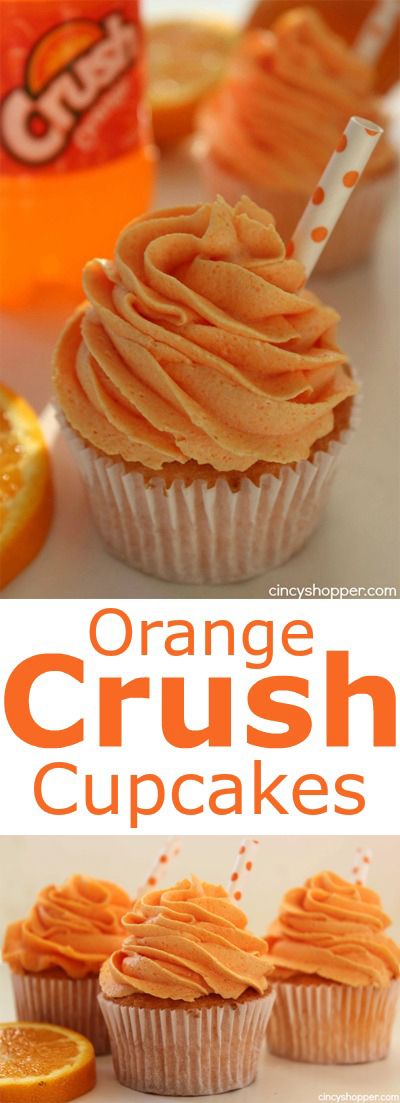 Orange Crush Cupcakes