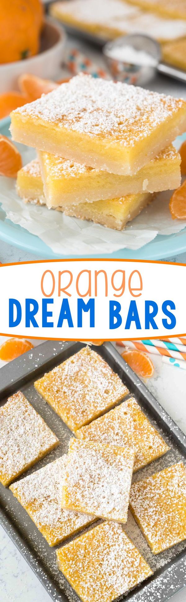 Orange Dream Bars