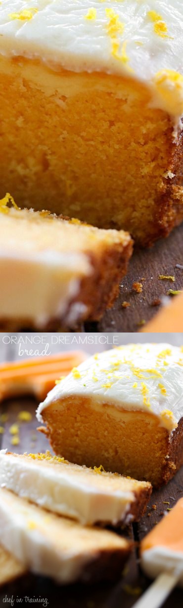 Orange Dreamsicle Bread