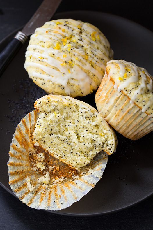 Orange Lemon Poppy Seed Muffins