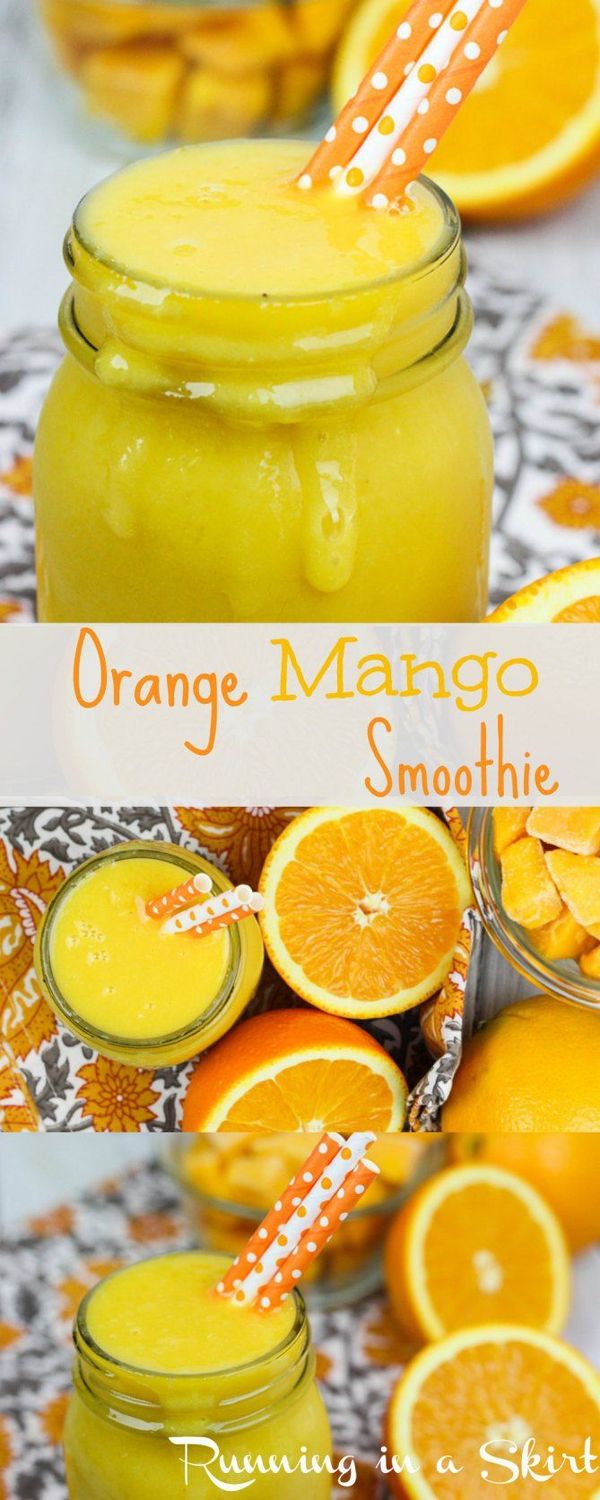 Orange Mango Smoothie