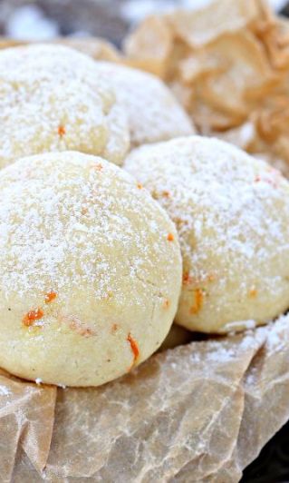 Orange Vanilla Cookies