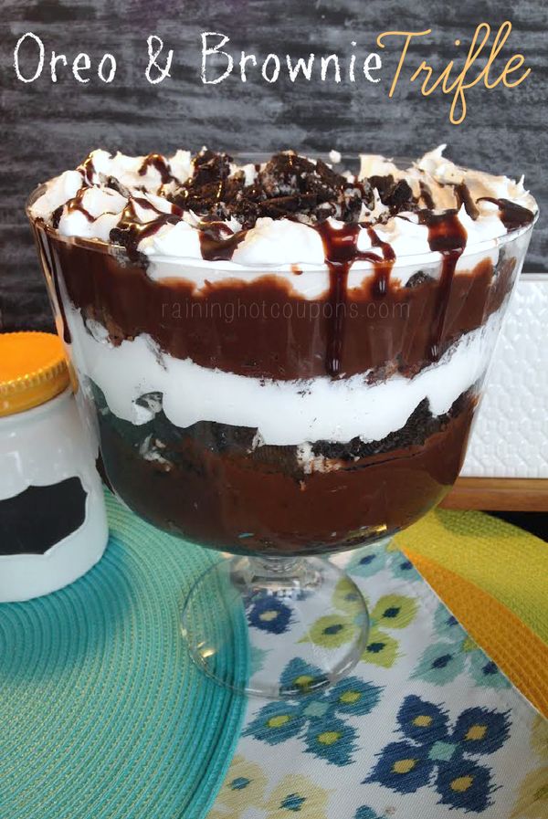 Oreo & Brownie Trifle