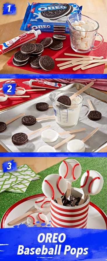 OREO Baseball Pops