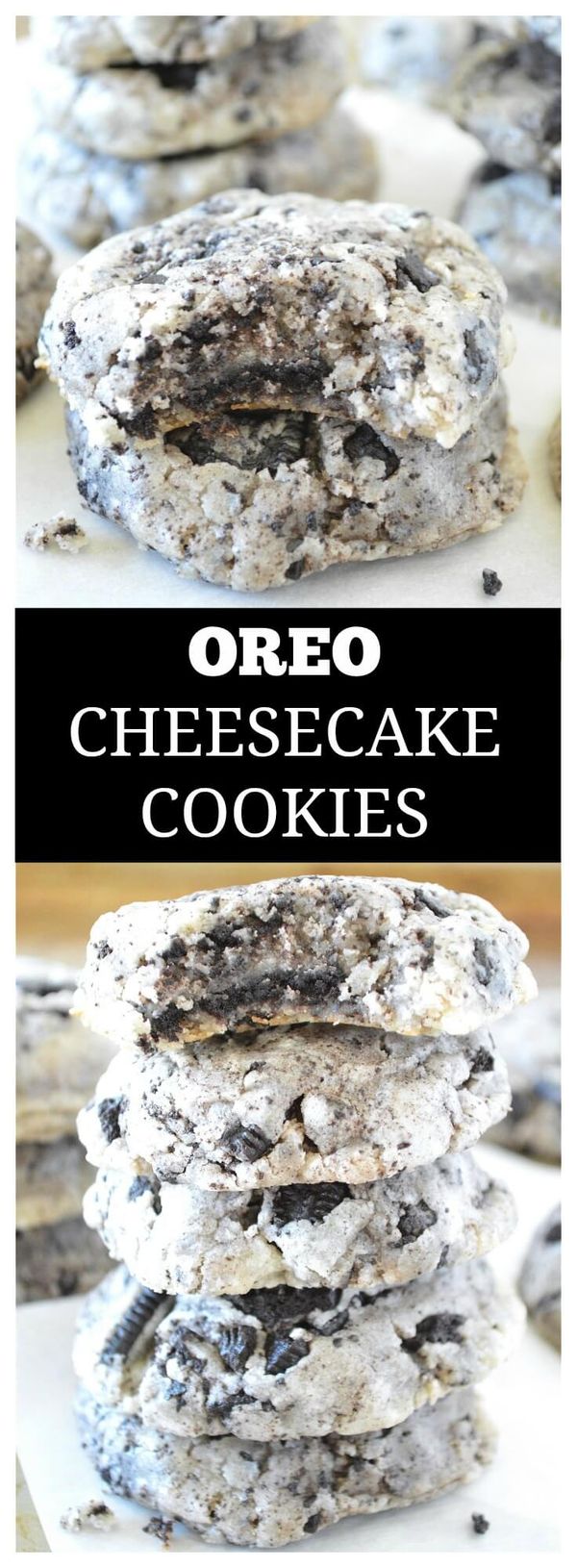 Oreo Cheesecake Cookies