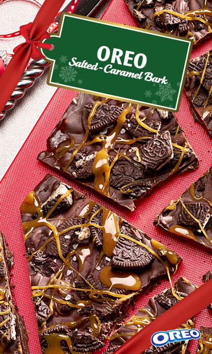 OREO Salted-Caramel Bark