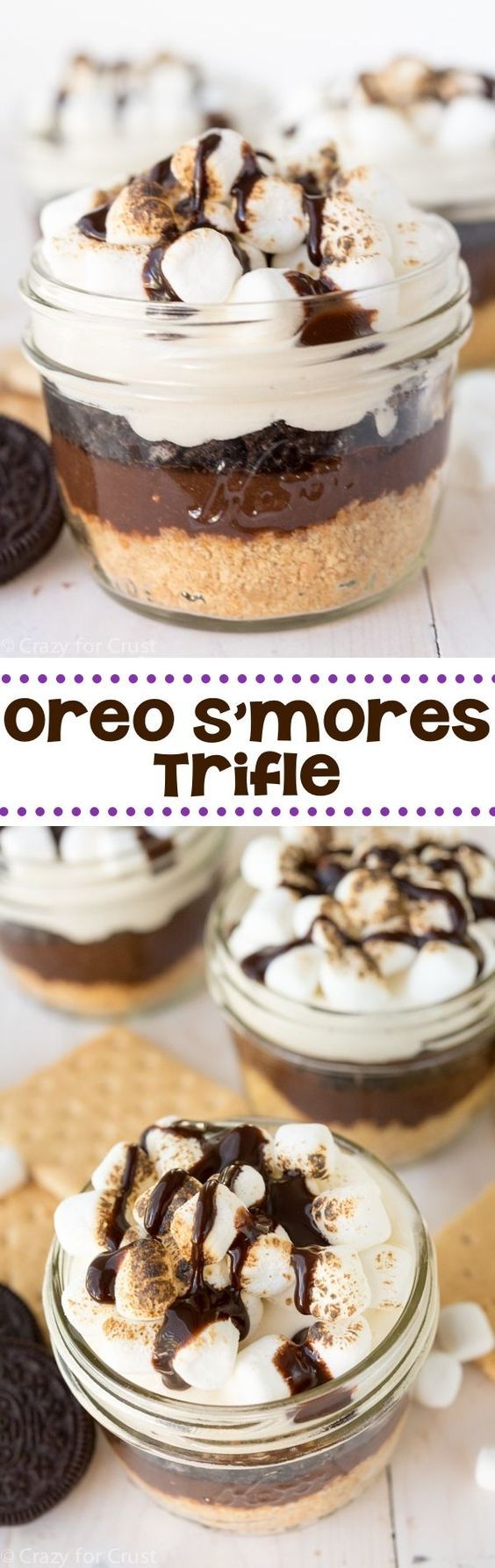 Oreo S'mores Trifle