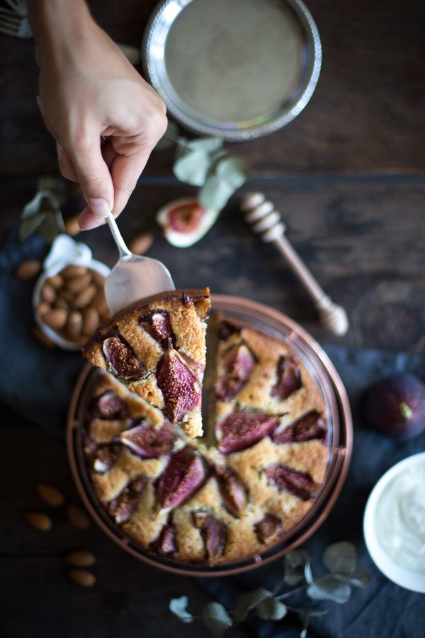 Ottolenghi's Fig & Almond Cake