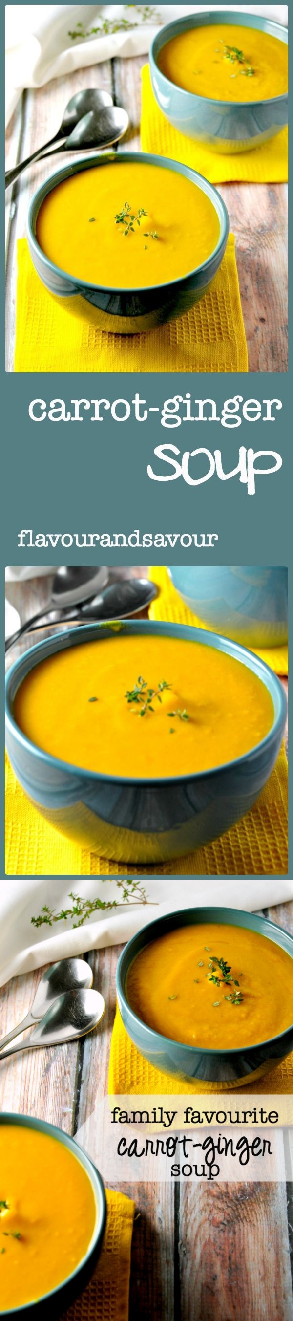 Our Favourite Carrot Ginger Soup