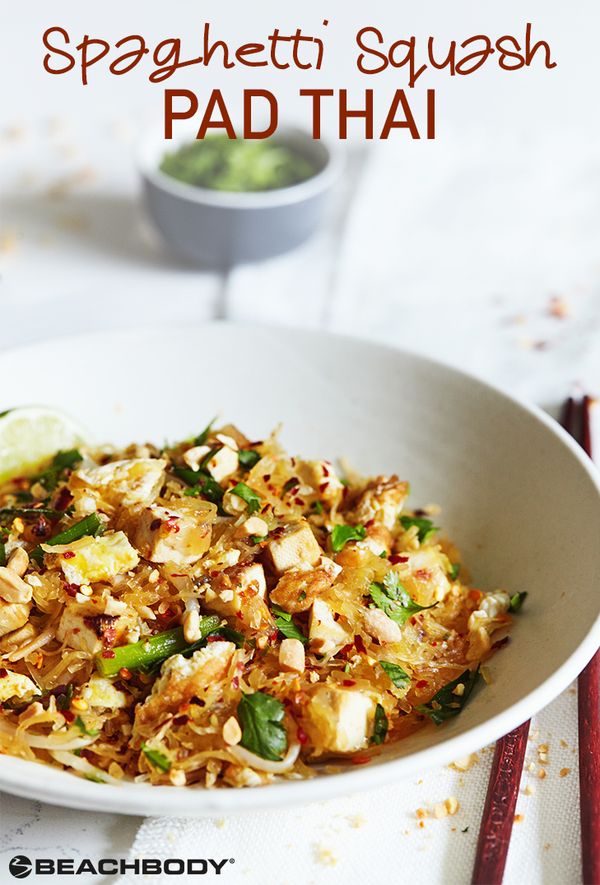 Pad Thai with Spaghetti Squash