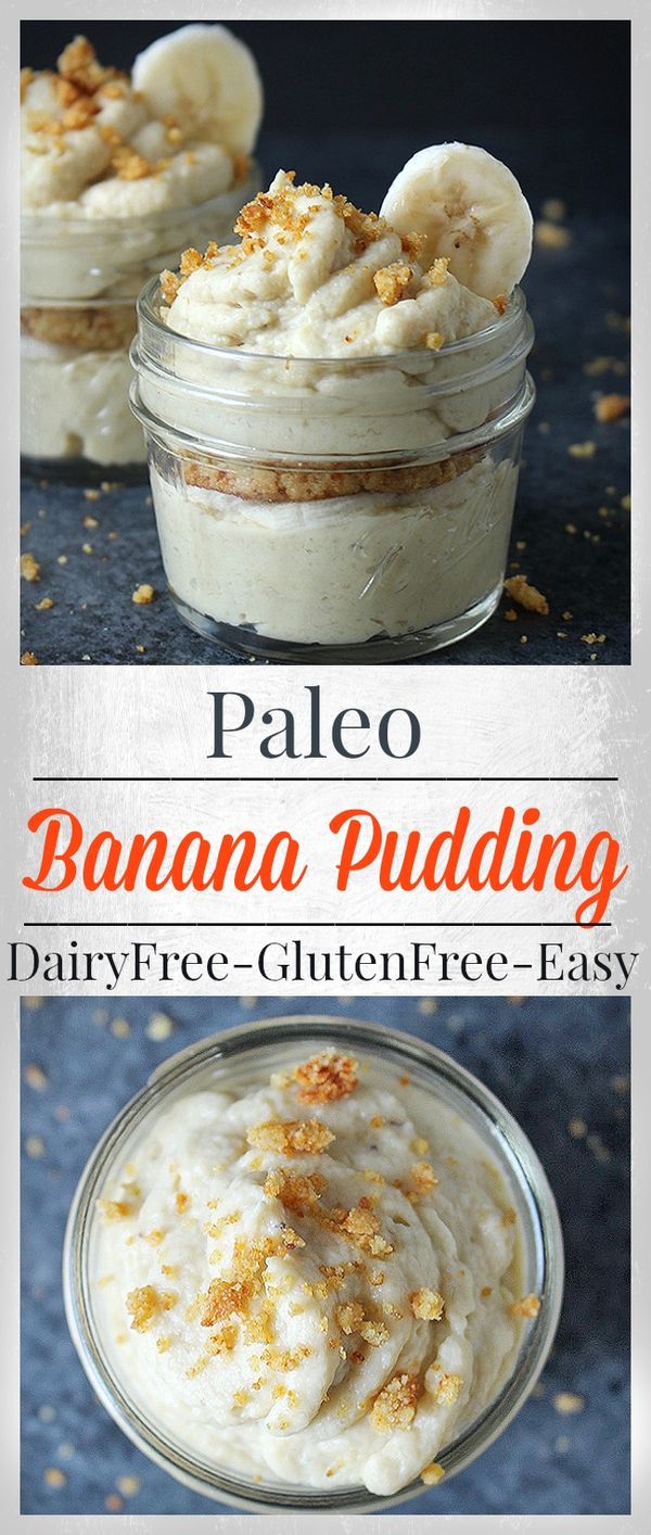 Paleo Banana Pudding