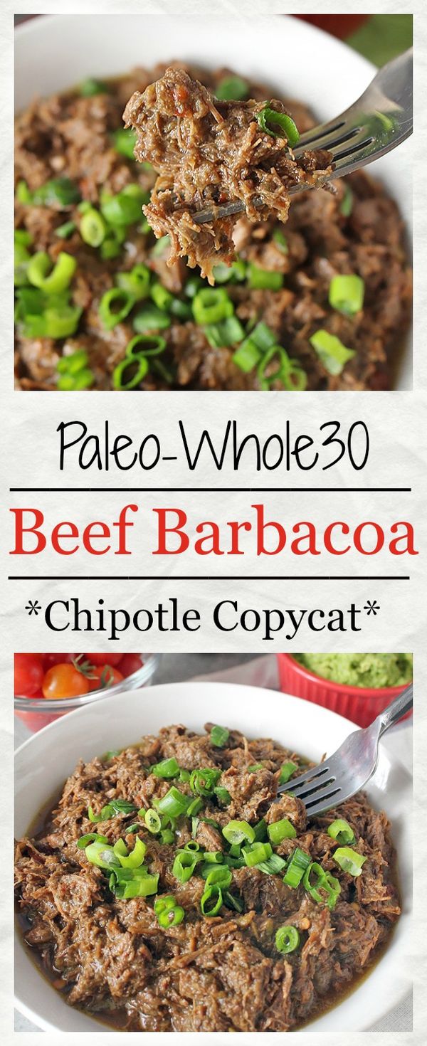 Paleo Barbacoa (Chipotle Copycat